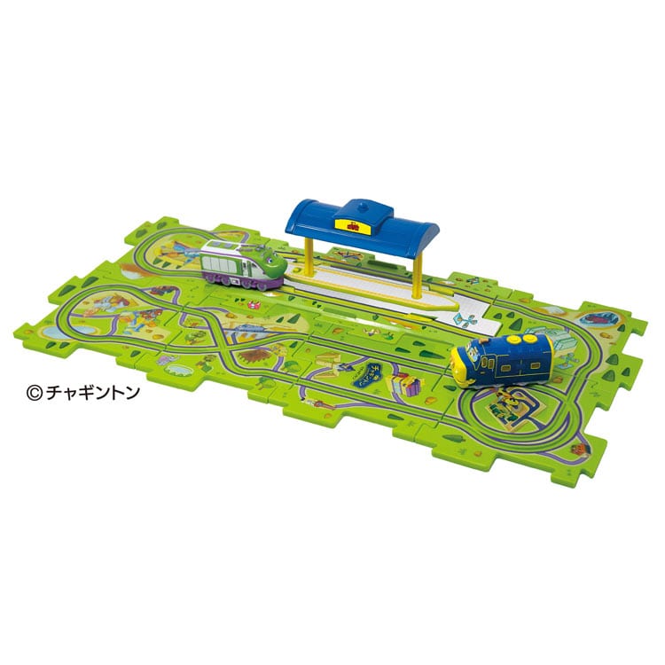 パネルワールド チャギントン ココ・ブルースター駅でSTOP!&GO!　(チャギントン)　MSD-1736 W295×H240×D115mm