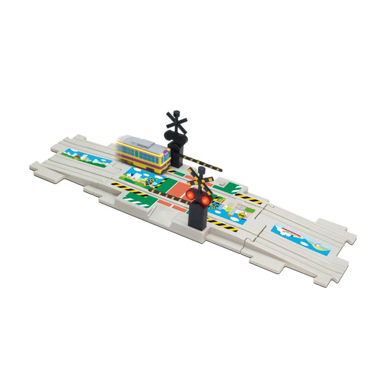 パネルワールド専用拡張パネル 踏切lll　MSD-1748 W260×H140×D65mm