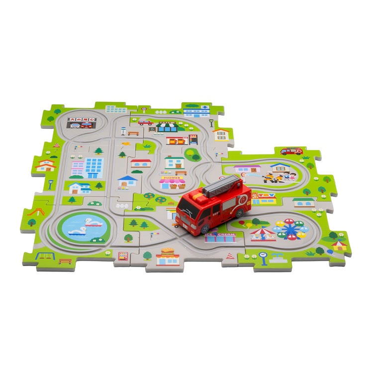 パネルワールド はしる! 消防車パネル8　MSD-1753 W290×H230×D80mm