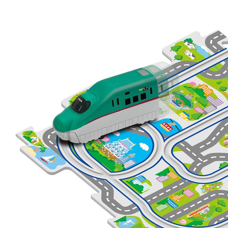 パネルワールド 走る！新幹線E5系はやぶさ　MSD-1759 W290×H230×D80mm