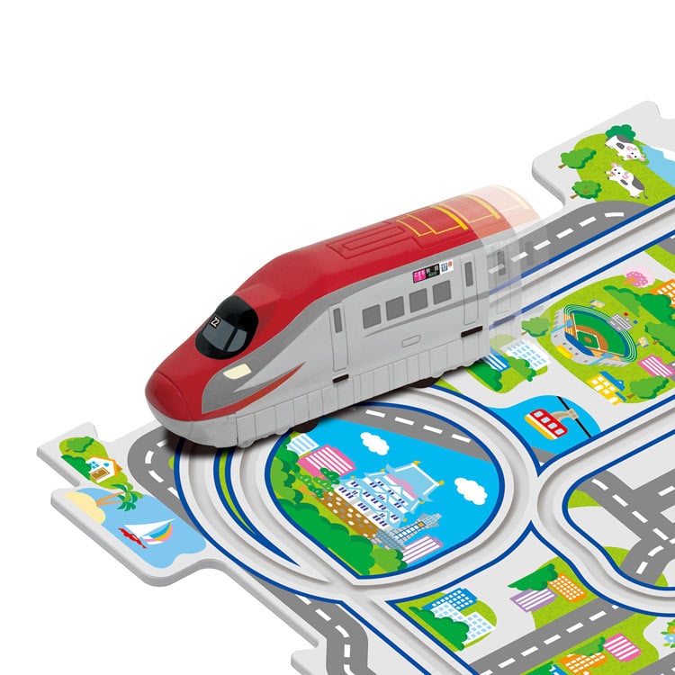 パネルワールド 走る！新幹線E6系こまち　MSD-1760 W290×H230×D80mm