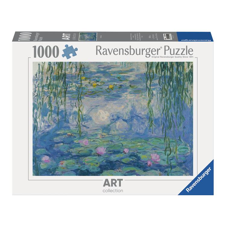 モネ「睡蓮」　(モネ)　1000ピース　ジグソーパズル　●予約　RAV-001942 50×70cm