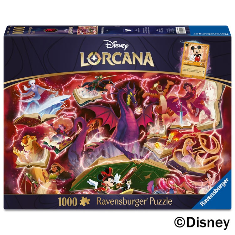 ディズニー・ロルカナ・パズル：ルビー （オールキャラクター）　1000ピース　ジグソーパズル　●予約　RAV-016243 50×70cm