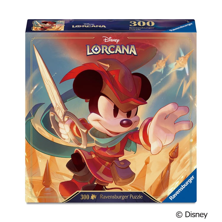 ディズニー・ロルカナ・パズル:ミッキーマウス ブレイブ・リトル・テイラー (ミッキー&フレンズ) 300ピース ジグソーパズル ●予約 RAV-016632 27×39cm