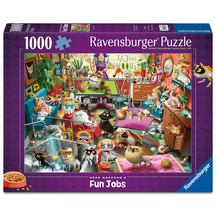 キャットサロン　1000ピース　ジグソーパズル　●予約　RAV-018575 50×70cm