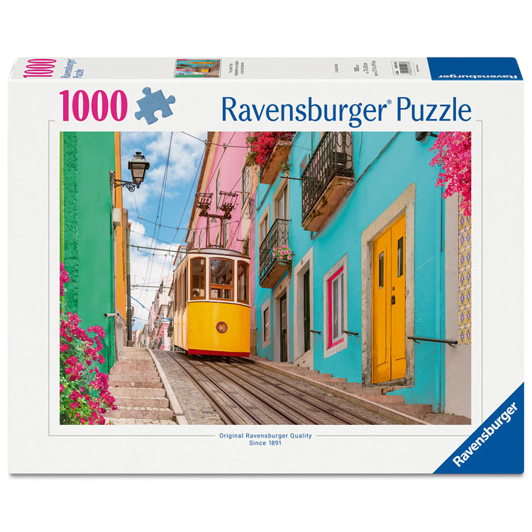 ポルトガル・リスボン ビッカの坂 1000ピース ジグソーパズル ●予約 RAV-019138 50×70cm