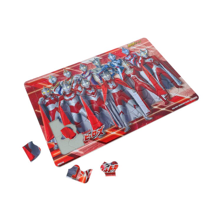 ウルトラヒーローズ パズル80P B柄 (ウルトラヒーローズ) 80ピース SUN-6390222B W375×H251×D4.5mm