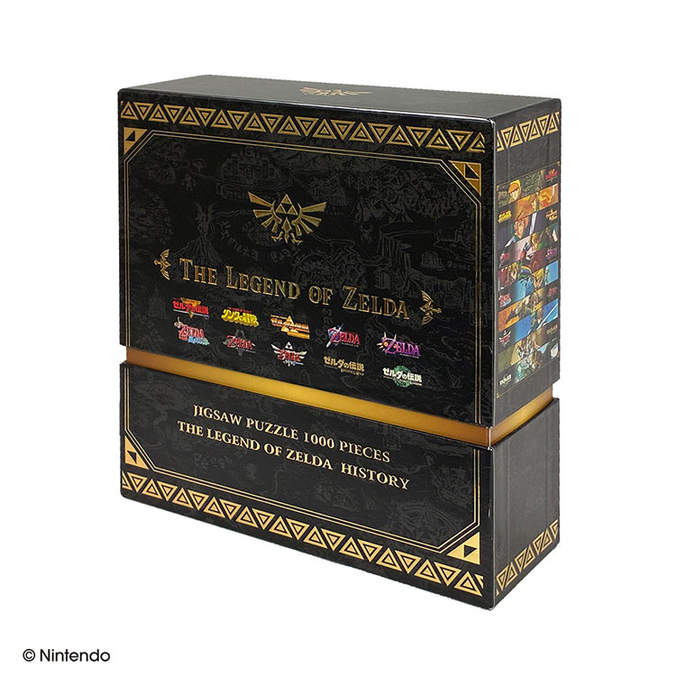 THE LEGEND OF ZELDA HISTORY (ゼルダの伝説) 1000ピース ジグソーパズル ●予約 TEN-N1000-872 51×73.5cm