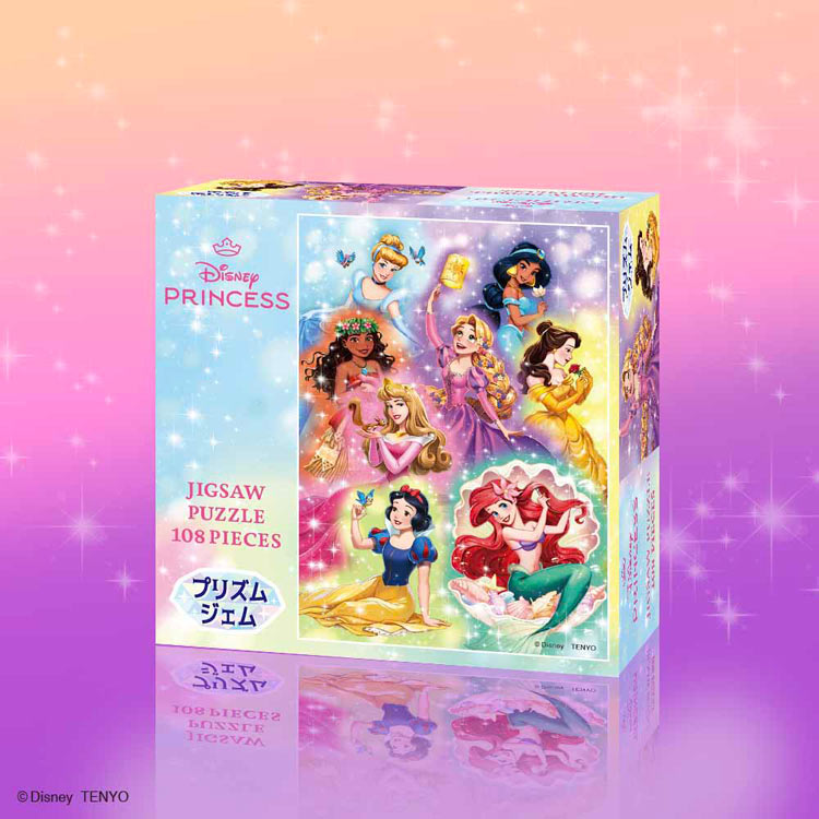 カラーズ オブ プリンセス　(プリンセス)　108ピース　ジグソーパズル　●予約　TEN-D108-078 18.2×25.7cm