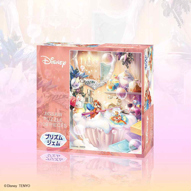 ハチャメチャ バスタイム (チップ&デール) 108ピース ジグソーパズル ●予約 TEN-D108-080 18.2×25.7cm