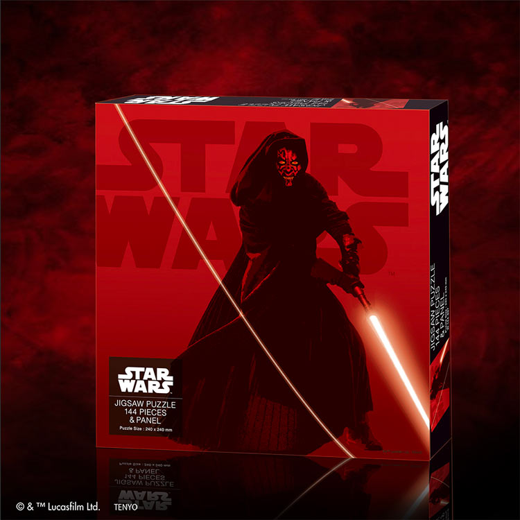 Darth Maul (スターウォーズ) 144ピース ジグソーパズル ●予約 TEN-W144-697 24×24cm