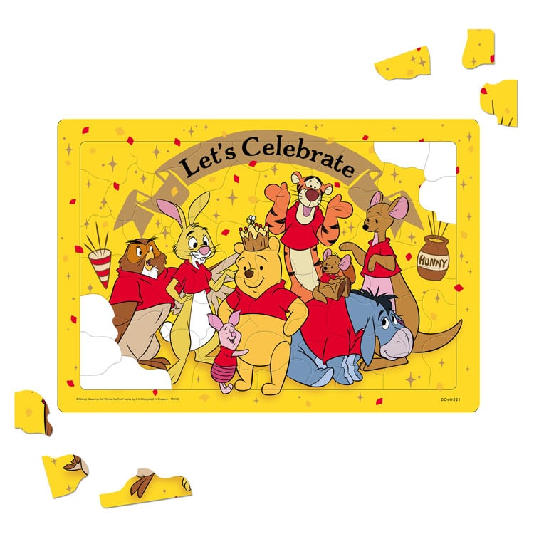 みんなでおいわい！「くまのプーさん」げんさくデビュー 100しゅうねん（くまのプーさん）　(ディズニー)　60ピース　●予約　TEN-DC60-221 26×37.5cm