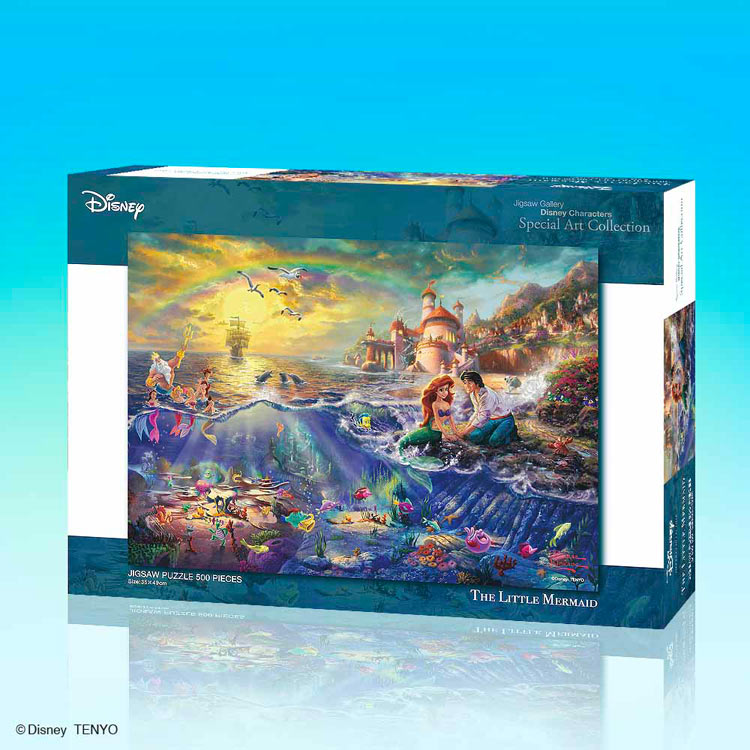 The Little Mermaid (リトルマーメイド) 500ピース ジグソーパズル ●予約 TEN-D500-699 35×49cm