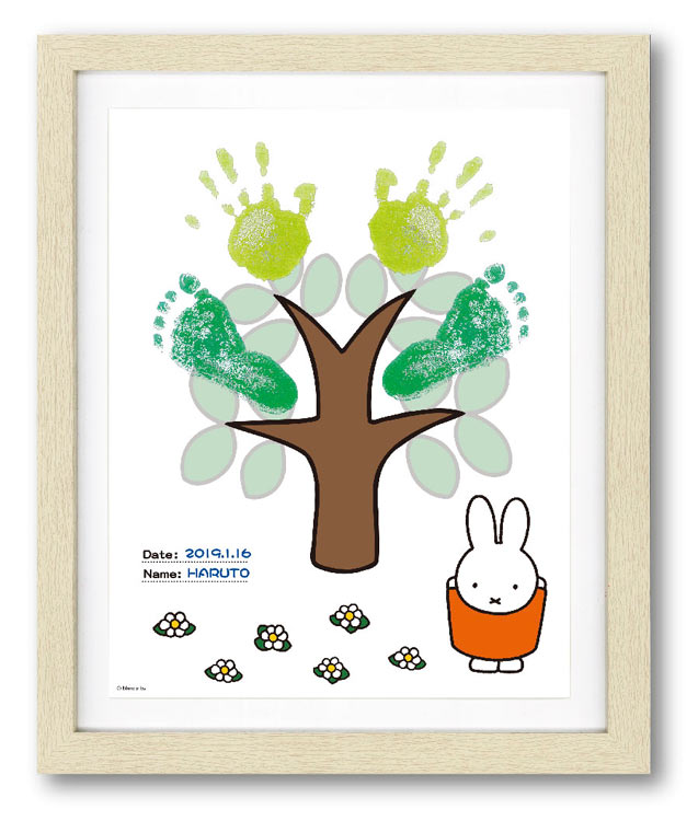 おもいでハンドアートフレーム （ブルーナ）　(ディズニー)　TEN-MBF-H-01　［CP-SS］ Ｈ30×W24.8×D1.7cm（本体サイズ）