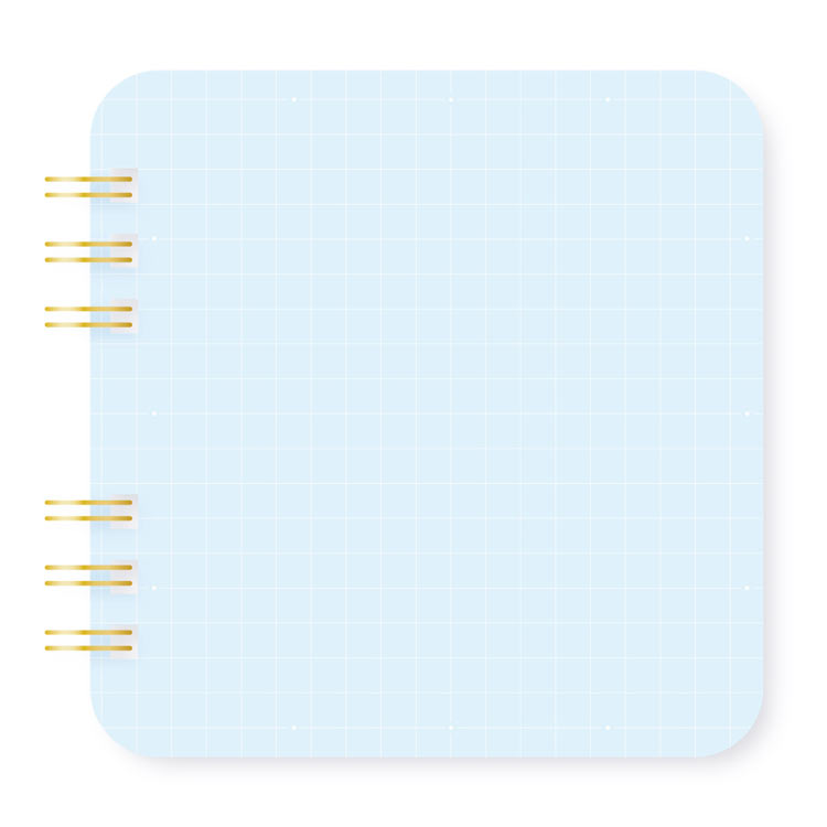 まるみの ノート ひそやかな波音S　　BEV-MM-044 W105×H100×D13mm