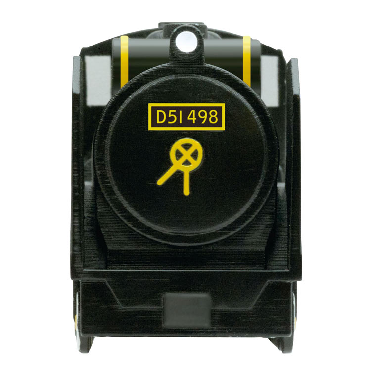 パネルワールド専用車両 D51蒸気機関車　MSD-1653 W110×H125×D40mm