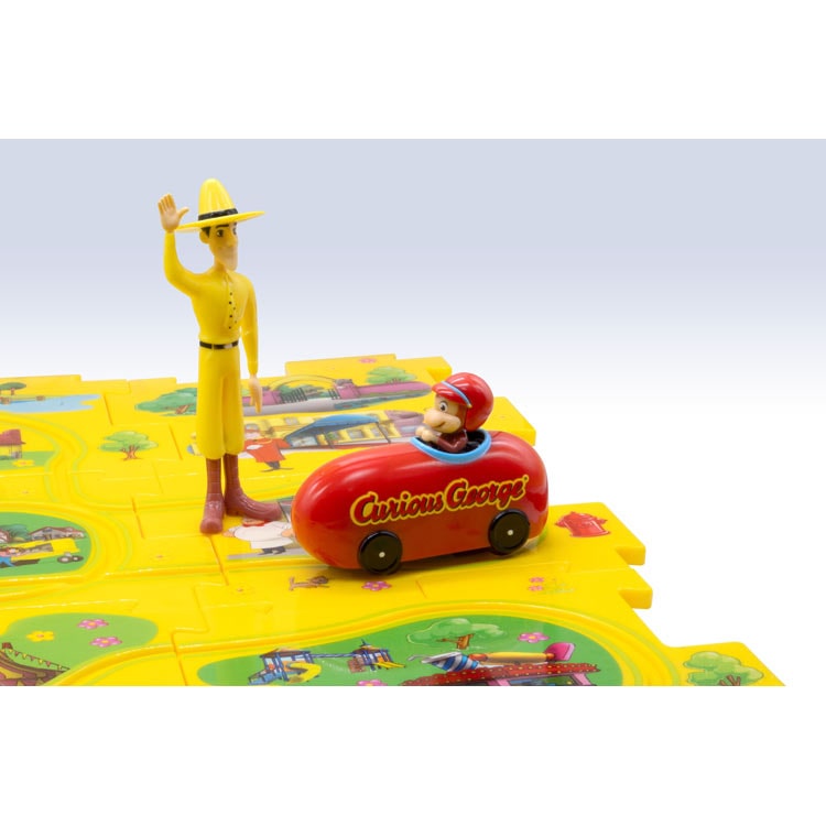 パネルワールド はしる! おさるのジョージ　(おさるのジョージ)　MSD-1734 W290×H230×D100mm