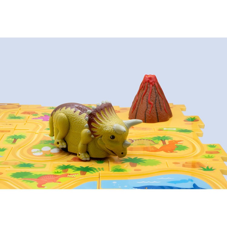 パネルワールド はしる! トリケラトプス　MSD-1735 W290×H230×D100mm