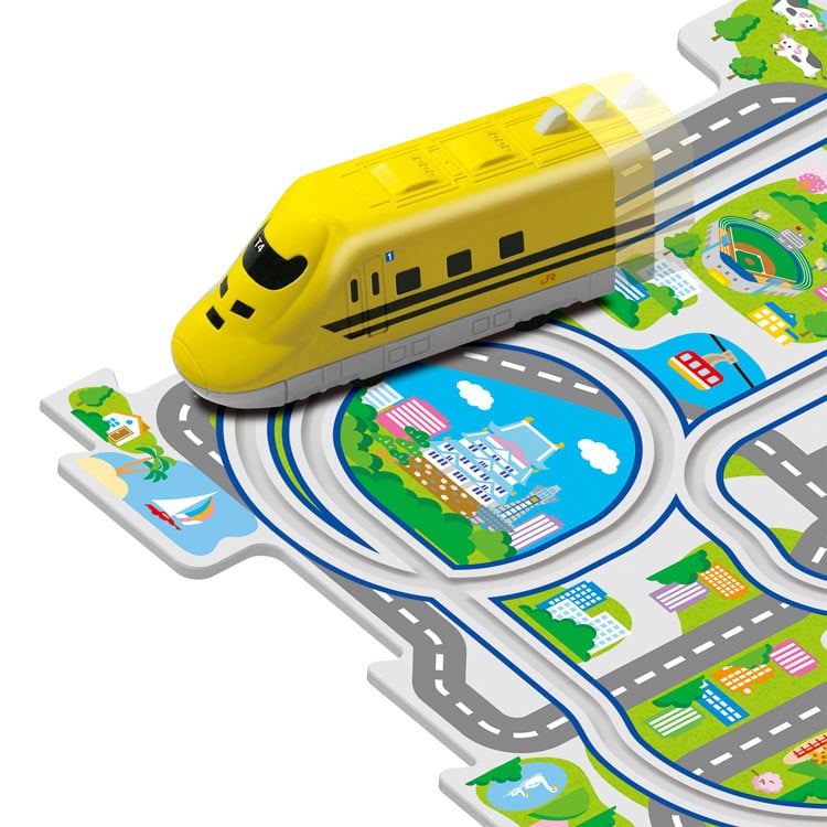 パネルワールド 走る! 923形ドクターイエロー MSD-1745 W290×H230×D80mm