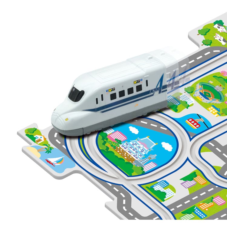 パネルワールド 走る! 新幹線N700A MSD-1746 W290×H230×D80mm