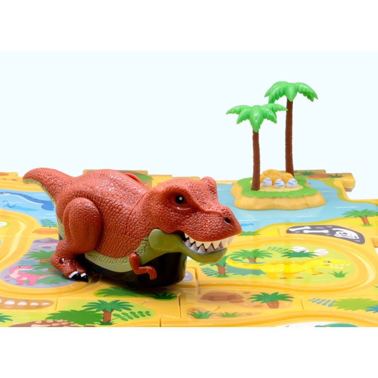 パネルワールド はしる! ティラノサウルス　MSD-1750 W290×H230×D100mm