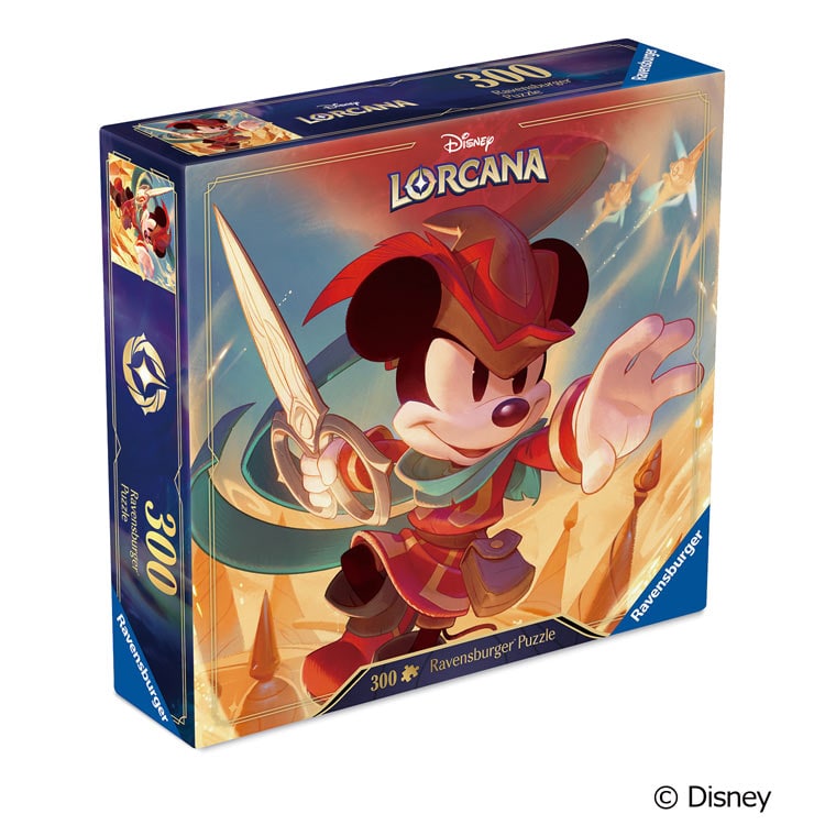 ディズニー・ロルカナ・パズル:ミッキーマウス ブレイブ・リトル・テイラー (ミッキー&フレンズ) 300ピース ジグソーパズル ●予約 RAV-016632 27×39cm