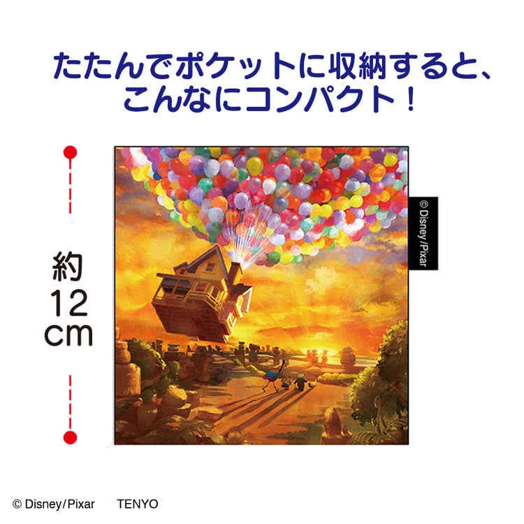 ディズニープレミアムアートバッグ カールじいさんの空飛ぶ家 L (カールじいさんの空飛ぶ家) ●予約 TEN-DEB-L-17 約40cm×約45cm マチ約3cm 持ち手長さ約50cm