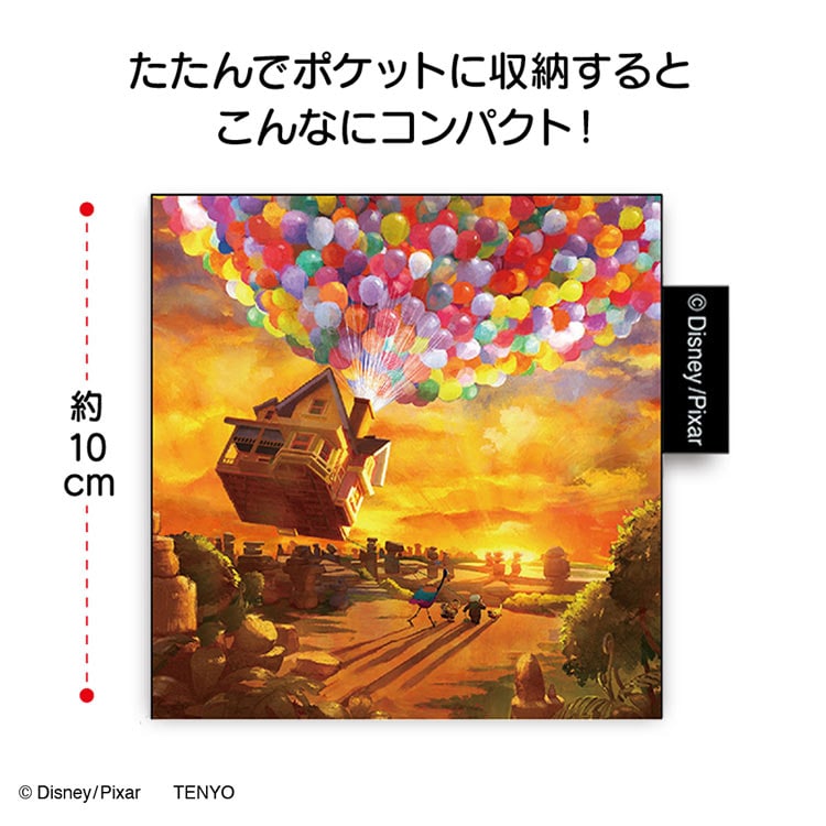 ディズニープレミアムアートバッグ　カールじいさんの空飛ぶ家 S　(カールじいさんの空飛ぶ家)　●予約　TEN-DEB-S-17 約30cm×約26cm　マチ約18cm　持ち手長さ約28cm