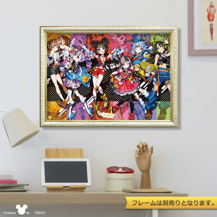 TOKYO GIRLS (ARTIST SERIES BY MIKA PIKAZO)　(ミッキー＆フレンズ)　500ピース　ジグソーパズル　●予約　TEN-D500-706 35×49cm