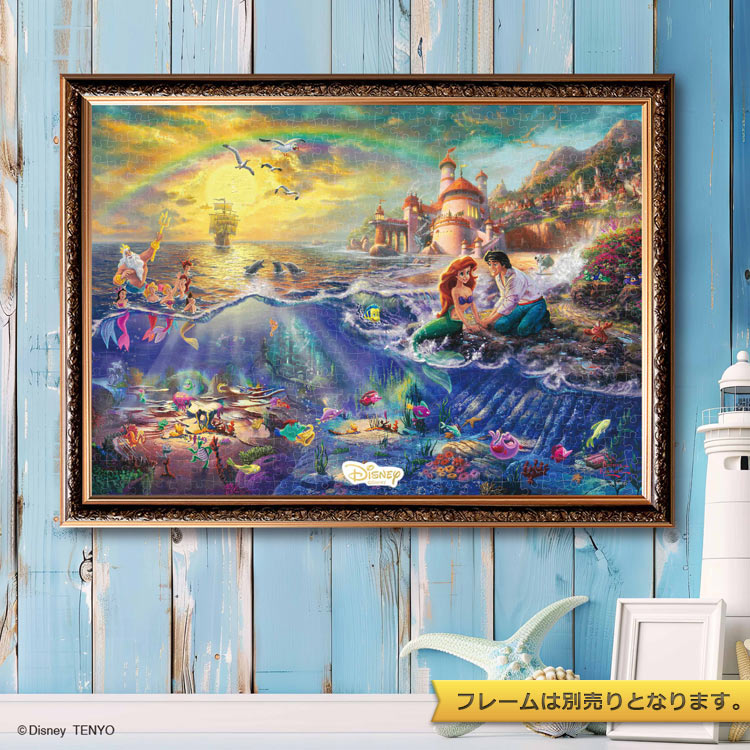 The Little Mermaid (リトルマーメイド) 500ピース ジグソーパズル ●予約 TEN-D500-699 35×49cm