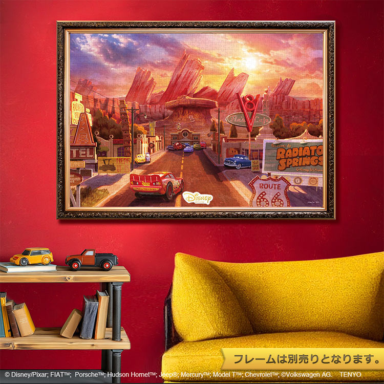 なかまの待つ町（カーズ）　 （カーズ）　1000ピース　ジグソーパズル　●予約　TEN-D1000-905 51×73.5cm