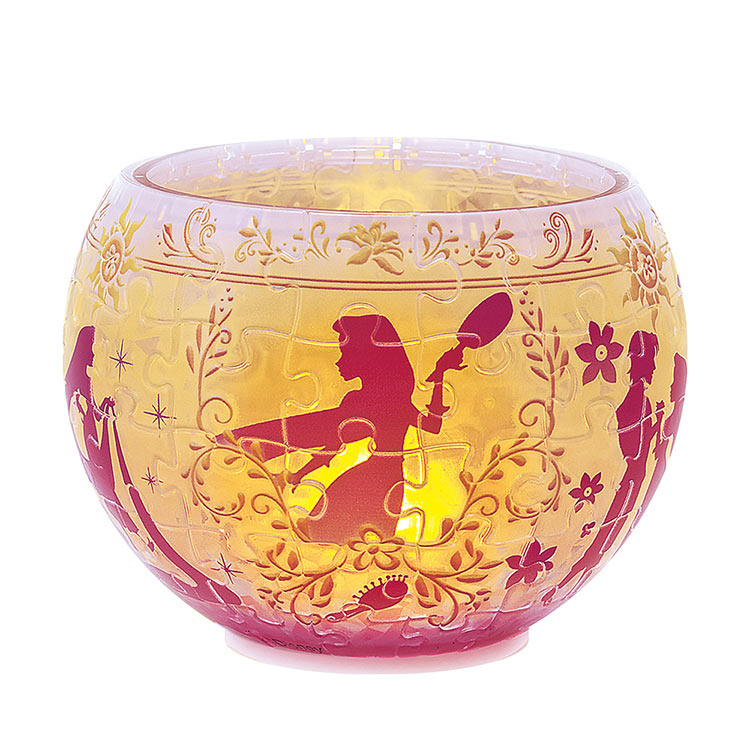 オーロラ・グラス -ラプンツェル-　 （ディズニー）　80ピース　YAM-2201-67　［CP-WS］ 直径10cm×高さ7cm