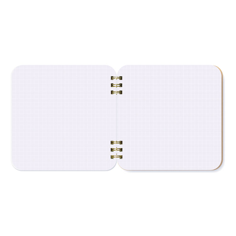 まるみの ノート ライラックのささやき L　●予約　BEV-MM-051　［CP-ST］ W147×H139×D15mm