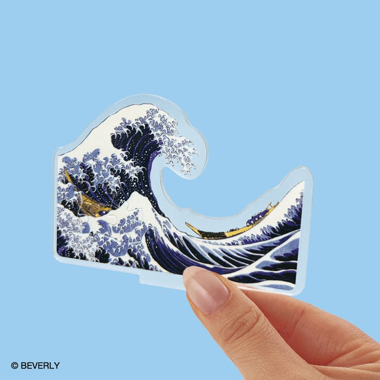 アクスタポップ 北斎・波間の富士 (葛飾北斎) 33ピース ●予約 BEV-SP-050 H86×W78×D50mm