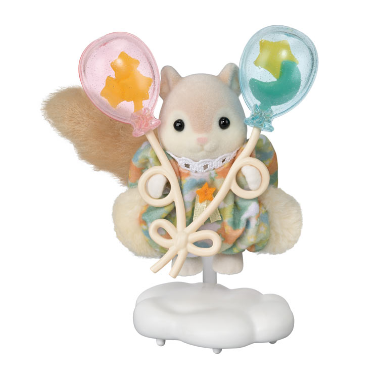 モモンガのきょうだい -お空のおさんぽセット-　●予約　FS-65 W165×D55×H130mm