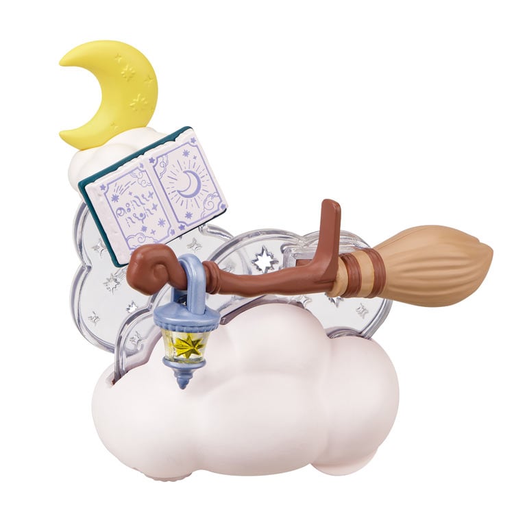 Little Tales Collection 月夜の空飛ぶほうき　●予約　LT-04 W120×D105×H120mm