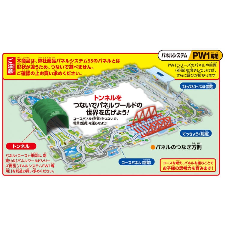 パネルワールド専用拡張パネル トンネル MSD-1640 W260×H140×D85mm