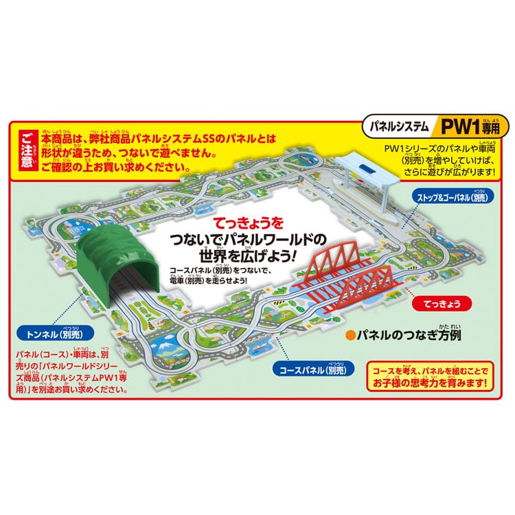 パネルワールド専用拡張パネル てっきょう MSD-1641 W260×H140×D30mm