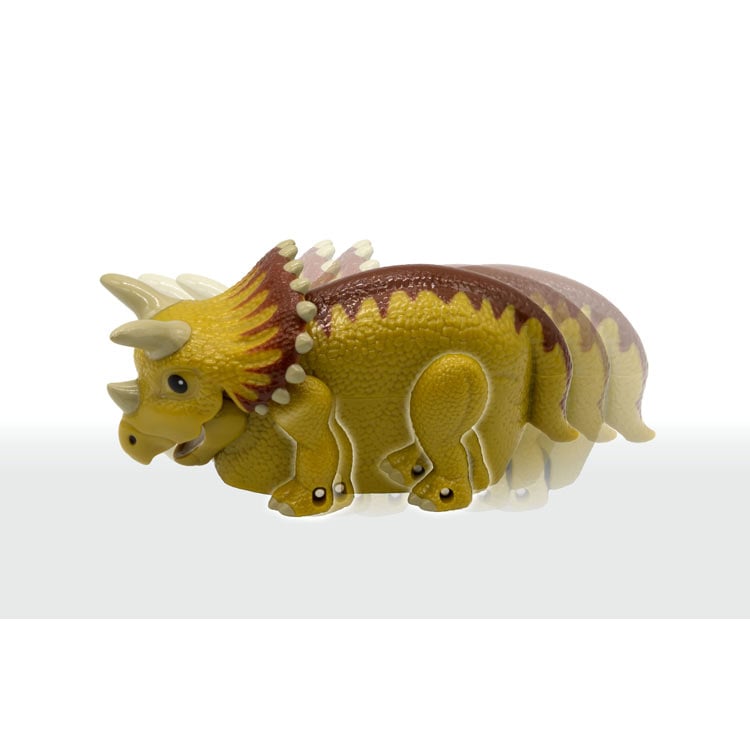 パネルワールド はしる! トリケラトプス　MSD-1735 W290×H230×D100mm