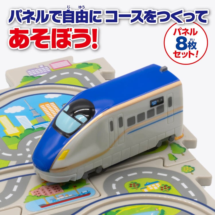 パネルワールド 走る! 新幹線E7系かがやき　MSD-1749 W290×H230×D80mm