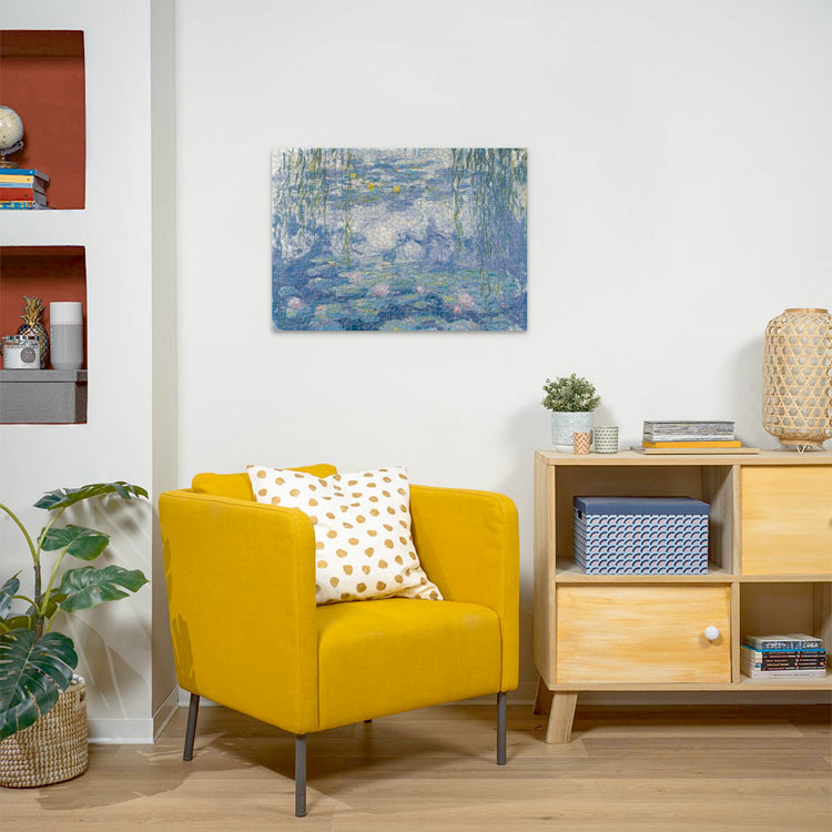 モネ「睡蓮」　(モネ)　1000ピース　ジグソーパズル　●予約　RAV-001942 50×70cm