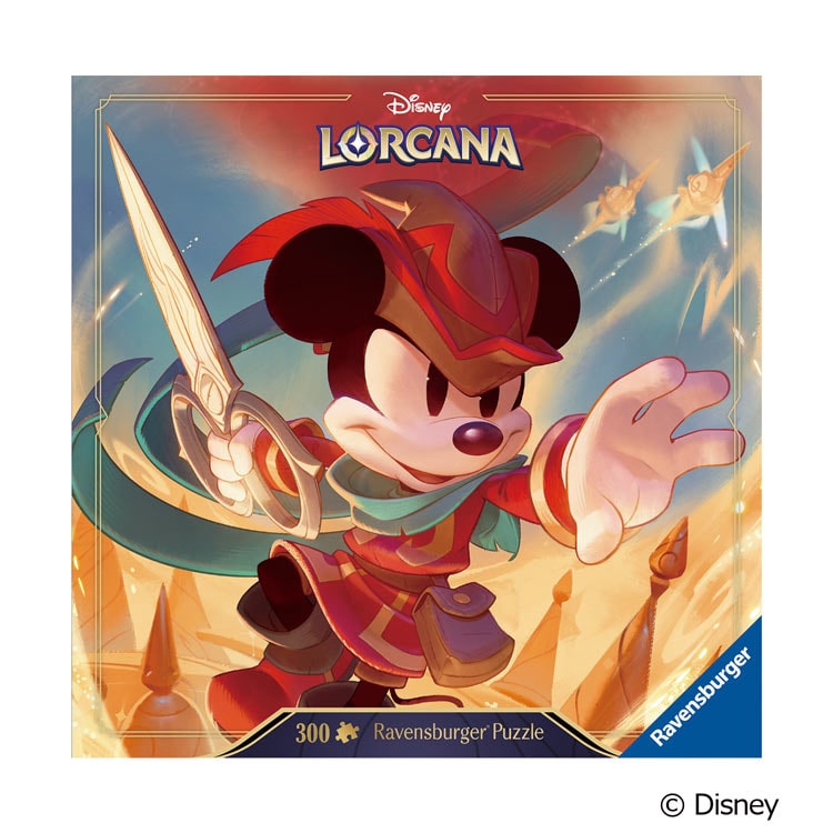 ディズニー・ロルカナ・パズル:ミッキーマウス ブレイブ・リトル・テイラー (ミッキー&フレンズ) 300ピース ジグソーパズル ●予約 RAV-016632 27×39cm