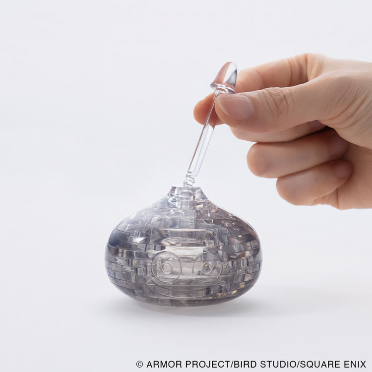 ドラゴンクエスト クリスタルパズル メタルスライム　(ドラゴンクエスト)　28ピース　●予約　SQE-27336 約W64×H60×D64mm