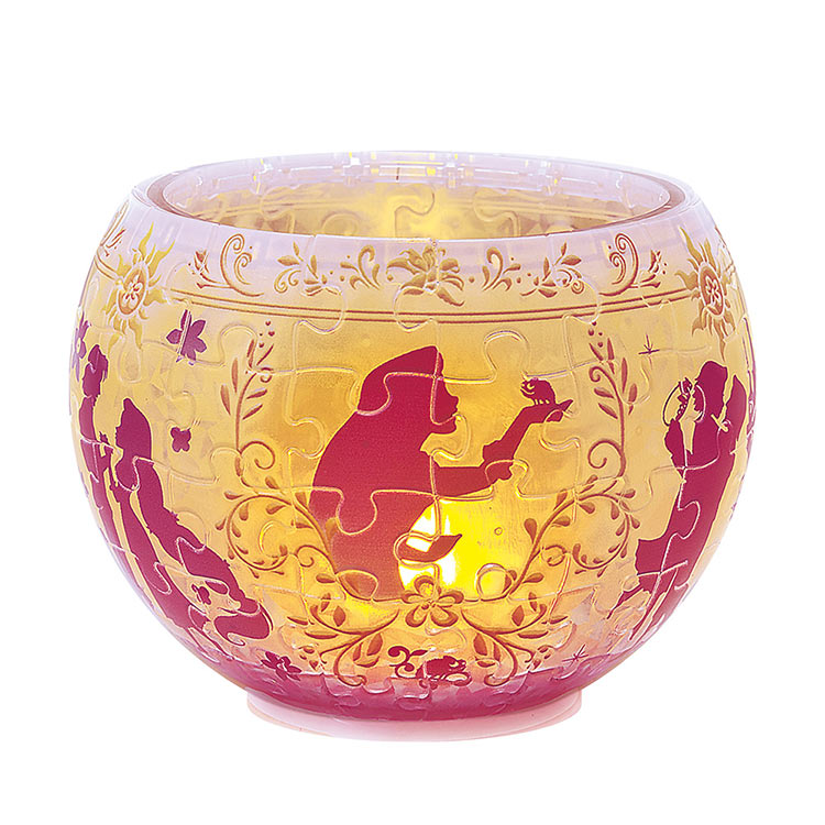 オーロラ・グラス -ラプンツェル-　 （ディズニー）　80ピース　YAM-2201-67　［CP-WS］ 直径10cm×高さ7cm