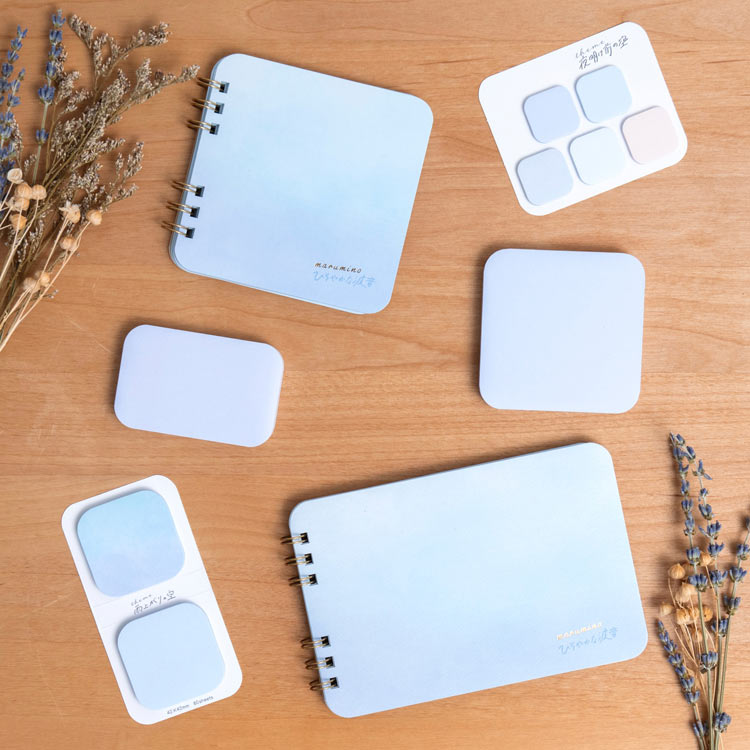 まるみの ノート ひそやかな波音M　　BEV-MM-048 W153×H100×D13mm