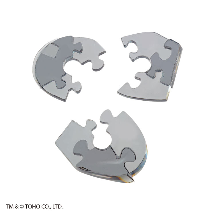 ゴジラ - 発光ver. -  （クリスタルパズル）　71ピース　BEV-50323 W110×H175×D56mm