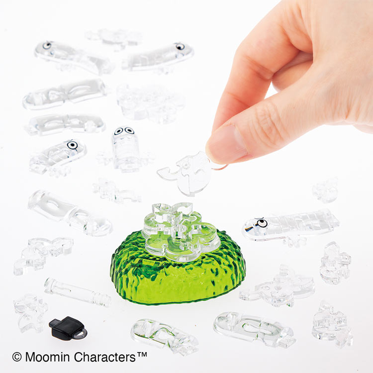 ニョロニョロ　(ムーミン)　24ピース　●予約　BEV-50329 W9.5×H17.5×D3.5cm