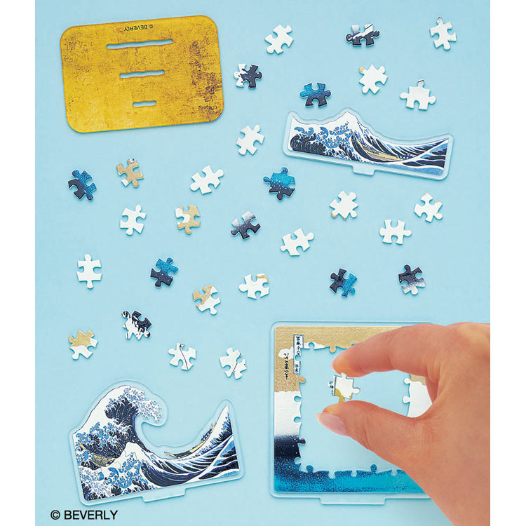 アクスタポップ 北斎・波間の富士 (葛飾北斎) 33ピース ●予約 BEV-SP-050 H86×W78×D50mm