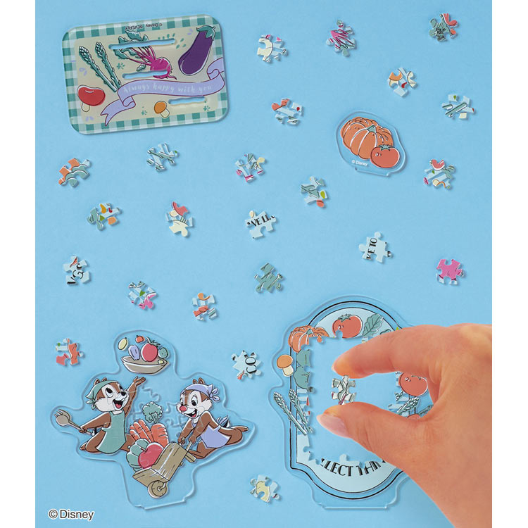 ディズニー アクスタポップ チップ＆デール/ベジタブル　(ディズニー)　34ピース　●予約　BEV-SP-059 H98×W92×D50mm