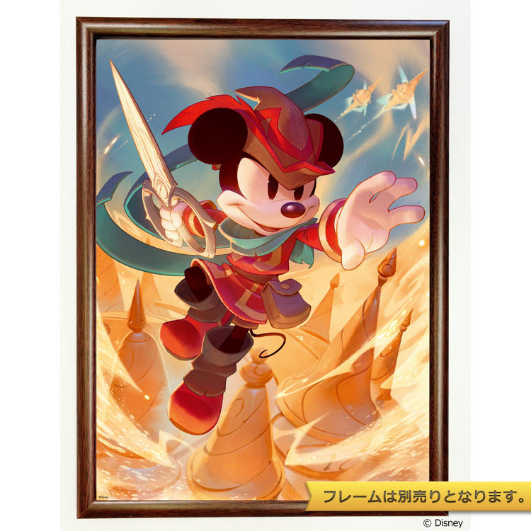 ディズニー・ロルカナ・パズル:ミッキーマウス ブレイブ・リトル・テイラー (ミッキー&フレンズ) 300ピース ジグソーパズル ●予約 RAV-016632 27×39cm